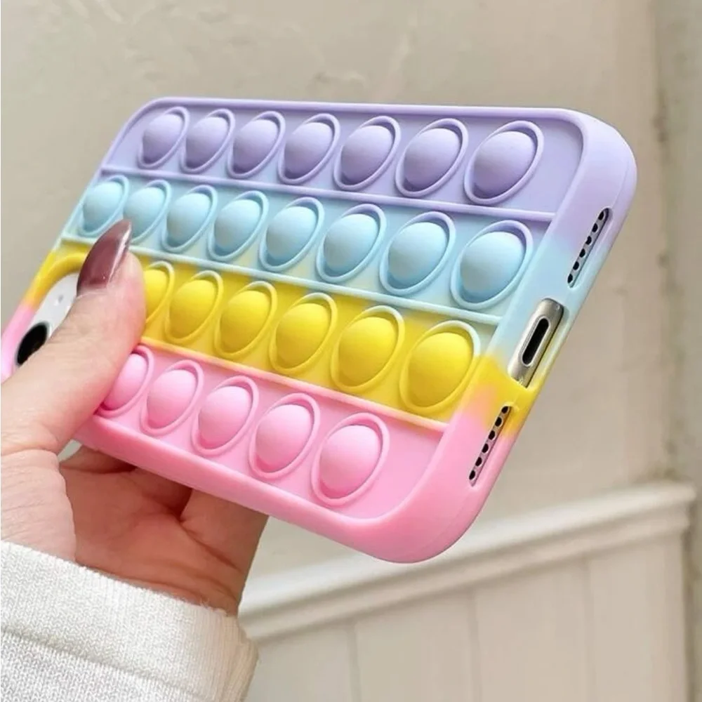 NWT- Iphone Case Poplt Fidget Bubble Push Pop It